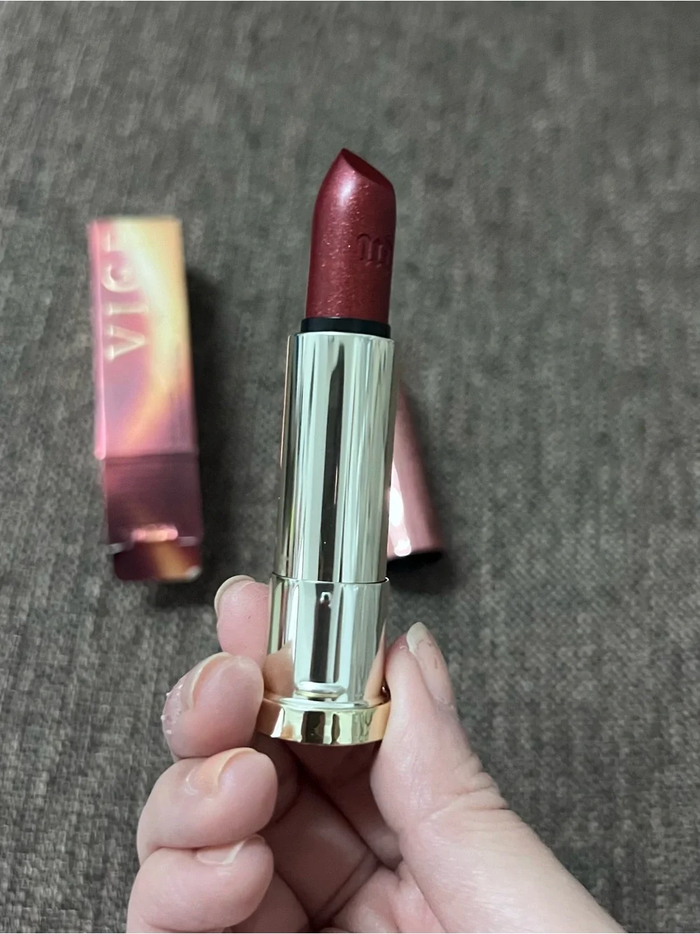 URBAN DECAY Vice Lipstick HEAT Metallized Full Size Aug sale